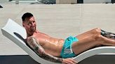 Antonela Roccuzzo compartió una foto de Messi que permite observar cómo está el tobillo lesionado 72 horas después de la final de América