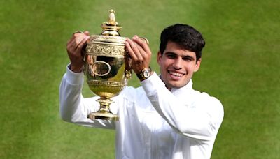 In pics: Carlos Alcaraz dominates Novak Djokovic to be crowned Wimbledon 2024 champion