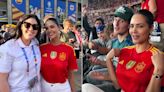 Esha Gupta Channelled The Vamos Espana Feeling Into Spain's Victory In The Team's Red Jersey