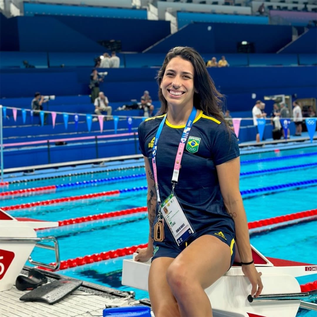 2024 Olympics: Brazilian Swimmer Ana Carolina Vieira Dismissed After Leaving Olympic Village - E! Online