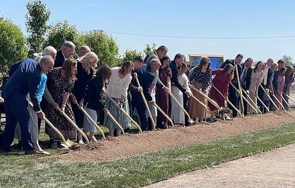 Hundreds attend groundbreaking of second Latter-day Saint temple in Rexburg - East Idaho News