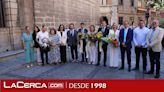 La presidenta de la Diputación destaca el honor que supone poder participar en la ofrenda floral del Corpus Christi de Toledo
