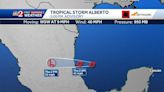 Tropical Storm Alberto forms in Gulf of Mexico, threatens area with downpours and flooding