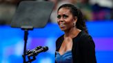Michelle Obama, at US Open, warns women’s progress ‘can be taken away’
