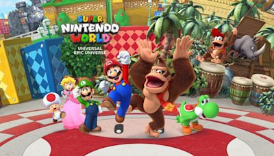 Universal Studios Orlando Reveals New Rides, Donkey Kong Country Planned For Super Nintendo World At Epic Universe...