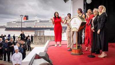 Cunard Names Queen Anne During Ceremony in Liverpool - Cruise Industry News | Cruise News