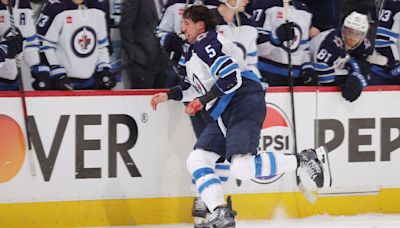 Jets D Dillon out for Game 4 after getting stitches