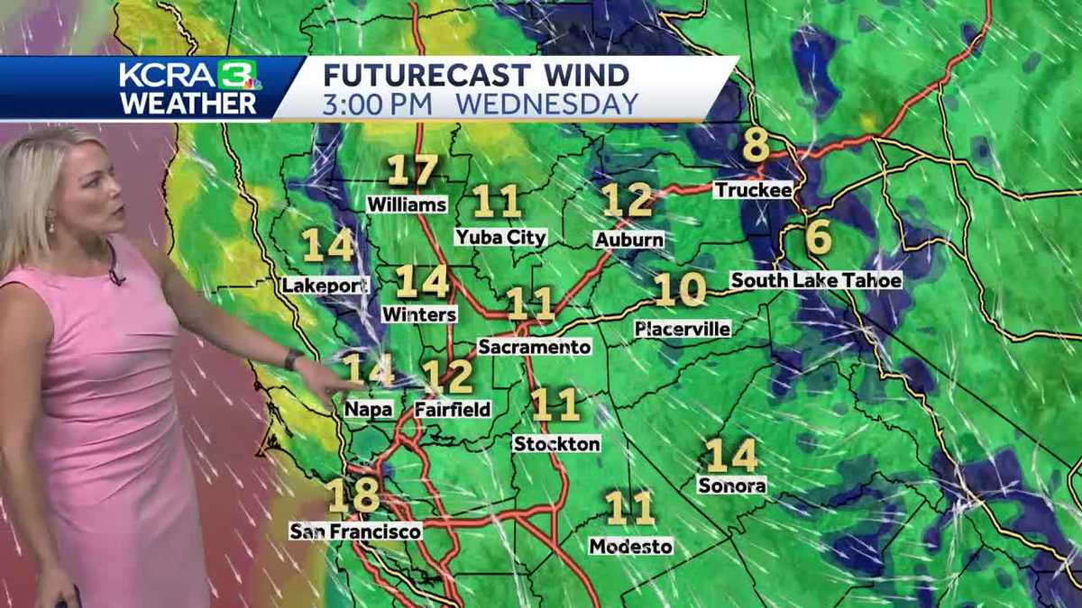 Northern California forecast: North wind brings warming, higher danger for grass fires