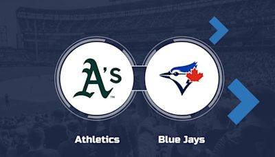 Athletics vs. Blue Jays Series Viewing Options - June 7-9