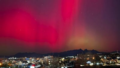 Auroras australes en Tierra del Fuego: un espectáculo sin precedente - Diario El Sureño