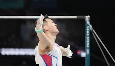 奧運體操》後續中、日選手都出現失誤 唐嘉鴻首位出賽掉槓仍驚險摘單槓銅牌