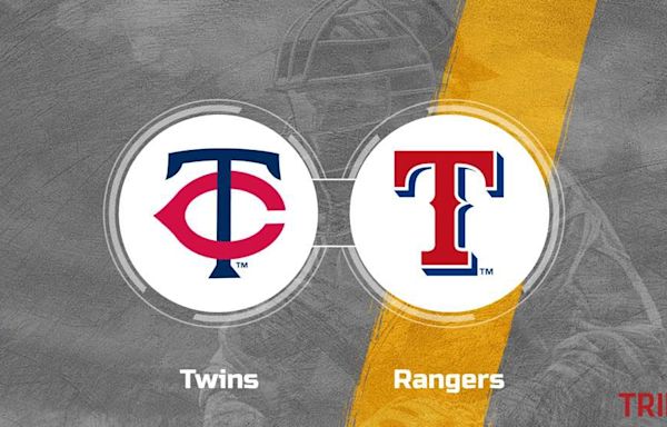 Twins vs. Rangers Predictions & Picks: Odds, Moneyline - May 25