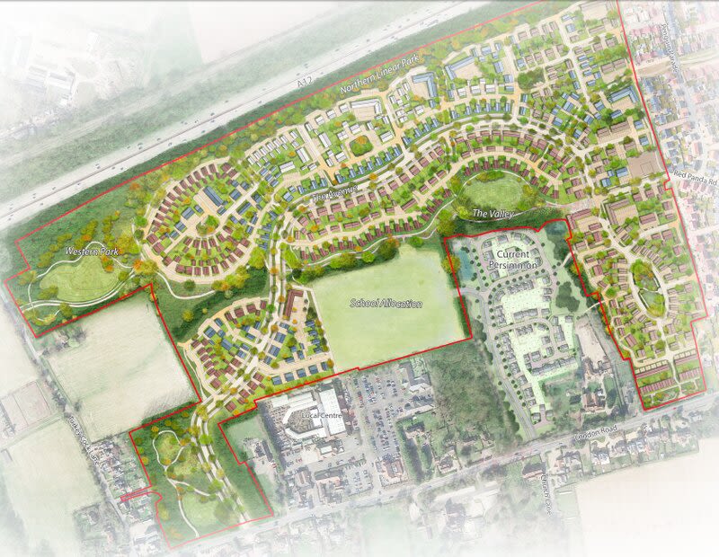 PRP and Weston Homes obtain planning consent for new development in Colchester