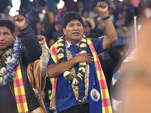 Expresidentes Alberto Fernández y Evo Morales encabezan misión electoral en México
