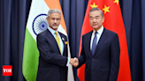 EAM S Jaishankar meets Chinese counterpart Wang Yi; discusses border issues - Times of India