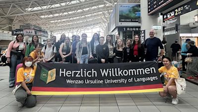 德國高中姊妹校來訪 文藻德文系學生當嚮導接待 | 蕃新聞