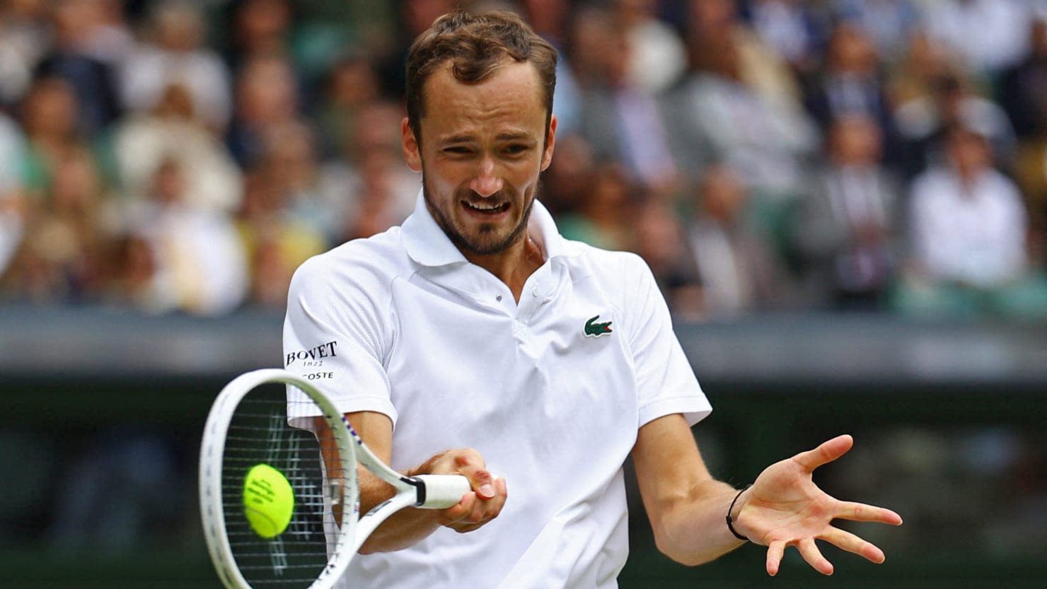 Russian Tennis Star Daniil Medvedev Called Out After Outburst at Wimbledon