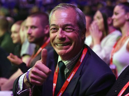 Nigel Farage accused of spending more time in the USA than in Clacton