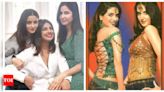 Priyanka Chopra and Katrina Kaif are unrecognisable in this THROWBACK post | - Times of India