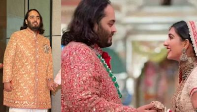 Anant Ambani Wedding Outfit Cost: Here's How Many Crores Ambanis Spent On Opulent Gold-Embroidered Sherwani