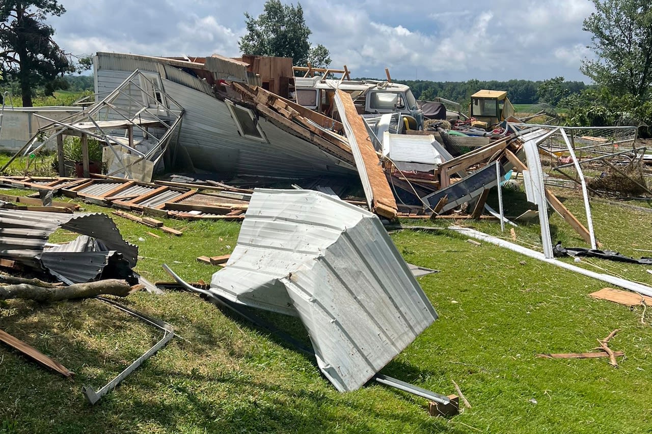 Weather service confirms 3 tornadoes touched down in Western NY