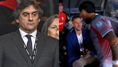 Enzo Francescoli habló del saludo entre Enzo Pérez y Demichelis: "Tienen un conflicto de pensamientos"