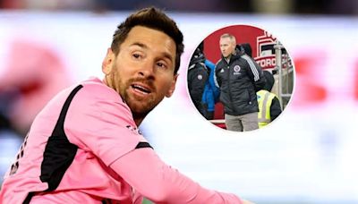 El entrenador de New England Revolution hizo pública la ventaja que le dieron a Messi e Inter Miami