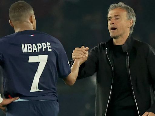 Luis Enrique sobre la salida de Mbappé: "No cambia nada"