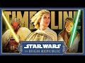 STAR WARS: THE HIGH REPUBLIC Timeline Explained