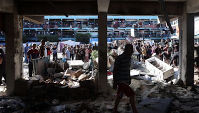 Gaza : 14 morts dans une frappe israélienne sur une école, selon la Défense civile