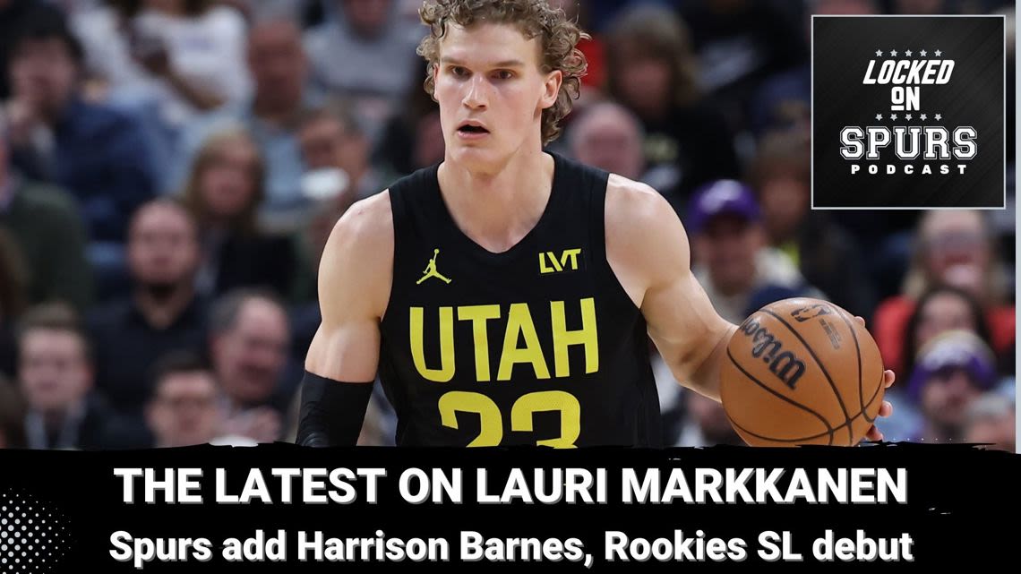 Spurs make roster moves and the latest on Lauri Markkanen rumors | Locked On Spurs