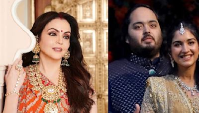 Nita Ambani offers Anant Ambani and Radhika Merchant’s wedding invite at Kashi Vishwanath Temple