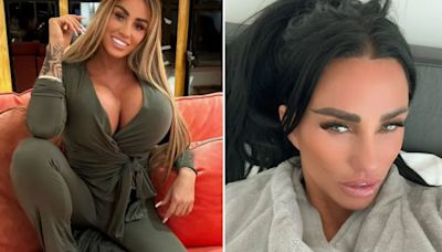 Katie Price flashes her brand new boobs on OnlyFans HOURS after 15th surgery