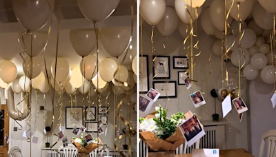 Woman's elaborate surprise for mom goes viral