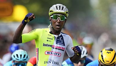 Eritrea's Girmay wins 3rd stage of Tour de France