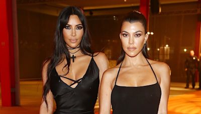 Kourtney Kardashian shows how she and sister Kim take 'walks' together