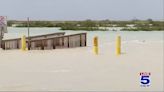 WATCH: High tide levels in Cameron County boat ramp