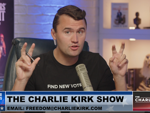 Charlie Kirk: "Kamala Harris seeks to kidnap your child via the trans agenda"