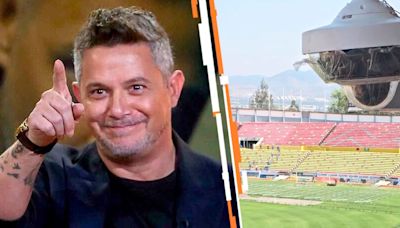 Cámaras de seguridad vigilarán el concierto de Alejandro Sanz en el Estadio Morelos