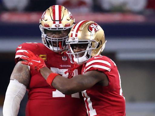 Aiyuk, Williams not practicing at 49ers training camp Wednesday