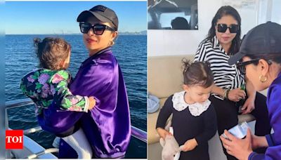 Priyanka Chopra enjoys whale-watching adventure with daughter Malti Marie and her mother Madhu Chopra | Hindi Movie News - Times of India