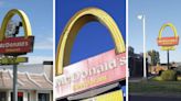 Why do some McDonald’s only have a single golden arch?