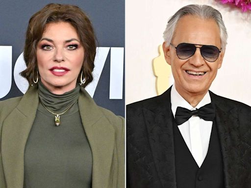 Shania Twain Duets with Andrea Bocelli During His 3-Day Concert Event in Tuscany: Watch