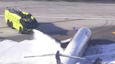 3 hospitalized after plane lands and catches fire in Miami