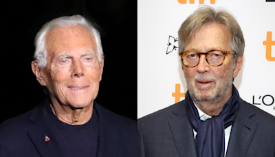 Giorgio Armani reveals Eric Clapton gave him the home decor item he can’t live without