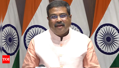 'Congress is father of paper leaks, corruption': Education minister Dharmendra Pradhan on NEET row | India News - Times of India