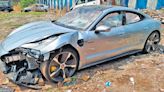 Teenage son of prominent Pune builder in speeding luxury car hits bike, two killed