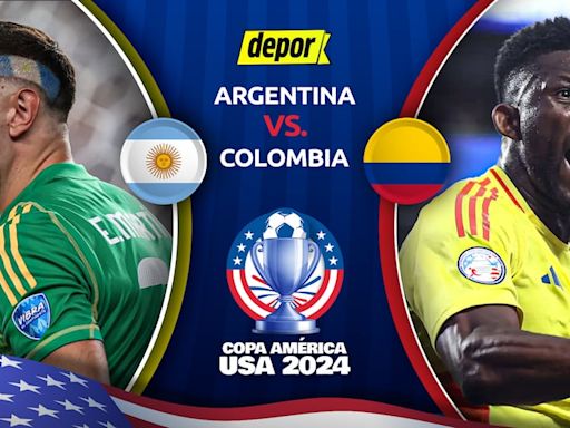Caracol TV EN VIVO, Colombia vs. Argentina: transmisión de la final de Copa América 2024