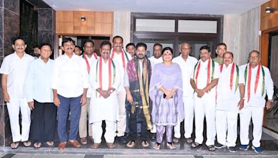 Six BRS MLCs shock the BRS and join Congress