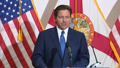 WATCH LIVE at 10 a.m.: Florida Gov. DeSantis speaks in Tampa